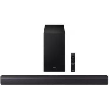 Soundbar Samsung HW-B450F/EN 2.1-ch Bluetooth s bezdrôtovým subwooferom, 300 W RMS, Dolby Audio, ARC