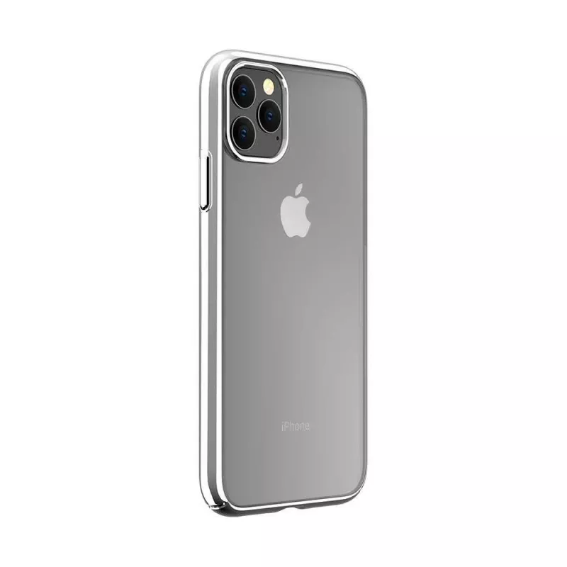 Ochranné tvrdé puzdro Devia Glimmer Series pre iPhone 11 Pro Max, strieborná, PC