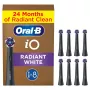 Oral-B IO Series Radiant biela čierna originálne hlavice kefiek na bielenie zubov 8