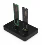Dokovacia stanica 2x M.2 NVME+SATA SSD do 10Gbps