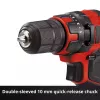 Vŕtačka s pištoľovou rukoväťou Einhell TC-CD 18/35 Li - Solo, 550 RPM, 1 cm skľučovadlo