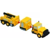 Sada vozidiel Popular Playthings Mix or Match Vehicles Construction čierna žltá