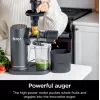 NINJA Cold Press Juicer | Neverclog JC151EU | typ odšťavovač za studena | sivý | 150 W | počet rýchlostí 1