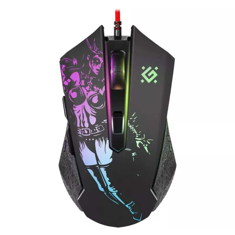 Herná, optická, káblová myš DEFENDER GM-933 SIN'SISTER 7200dpi 6P RGB