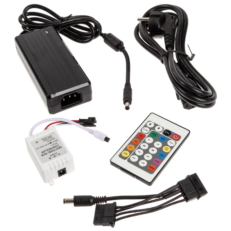 LED svetelný pás Lamptron FlexLight Multi programovateľné RGB LED s infračerveným diaľkovým ovládačom, 8,5 m