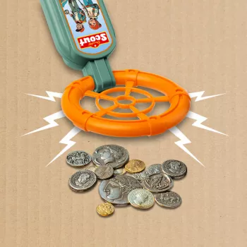 Detektor kovov Simba‑Dickie Simba Scout 109452668 – ľahký, prenosný dizajn