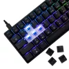 Mechanická klávesnica White Shark Shinobi-2 Blue Switch čierna US-layout