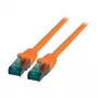 EFB-Elektronik RJ45 patch kábel Cat.6A S/FTP LSZH oranžový 3m výrobca: EFB Elektronik (MK6001.3O)