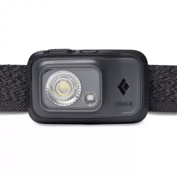 Čelová lampa Black Diamond Cosmo 350-R, 350 lm, IP67, USB nabíjateľná, 1500 mAh, červená