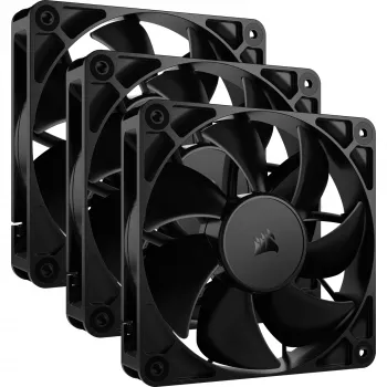 Ventilátor Corsair RS120 12 cm čierny 420-2100 RPM 3 ks
