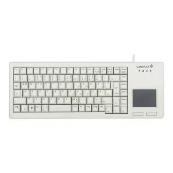 CHERRY XS touchpad klávesnica univerzálna USB QWERTY US angličtina sivá
