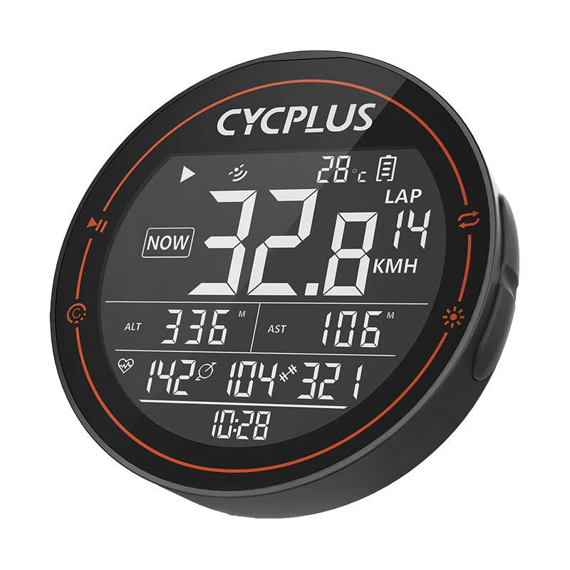 Cycplus M2 cyklistický počítač – kompatibilný so Strava, TrainingPeaks atď.