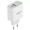 Savio LA-12 nabíjačka pre mobilné zariadenia univerzálna biela AC rýchle nabíjanie interiérová