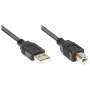 GoodConnections USB 2.0 A > B (ST-ST) 1,8 m adaptérový kábel čierny (2510-2OFS)