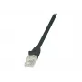 Sieťový kábel LogiLink 2 m RJ45 Cat5e U/UTP čierny