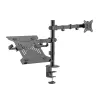 Nástenný držiak na monitor SBOX LCD-LM01-2 pre obrazovky 13–27 palcov, max. zaťaženie 12 kg, VESA 100x100