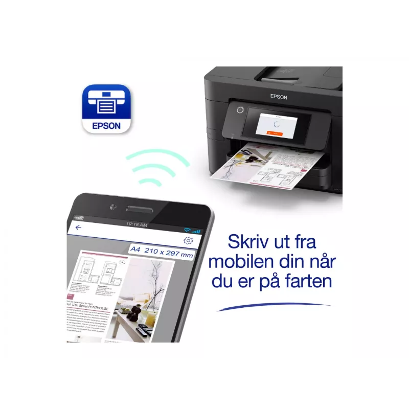 Epson WorkForce Pro WF-4825DWF Atramentová A4 4800 x 2400 DPI 25 ppm Wi-Fi