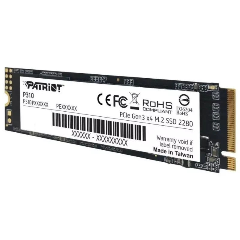 Patriot P310P192TM28 pamäťové úložisko 1,92 TB PCIe 3.0 x4 (NVMe)