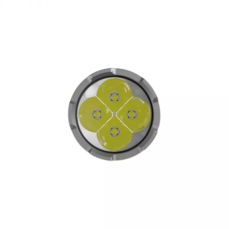 Ručná baterka Nitecore CI7 — 4 LED, 2500 lúmenov, 130 h výdrž, 148,2 mm, 158 g, čierna