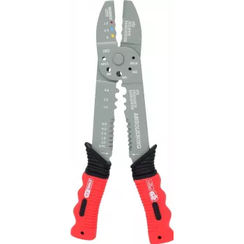 Krimpovací nástroj ks tools 115.1231, 220 mm – na izolované a neizolované svorky