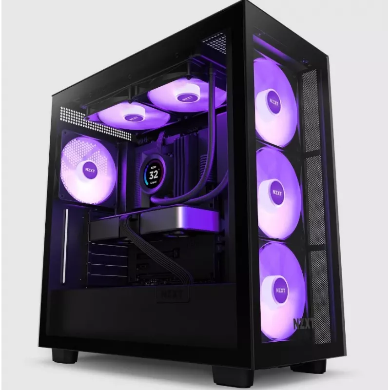 Kvapalinový chladič NZXT Kraken Elite 280 RGB 14 cm čierny