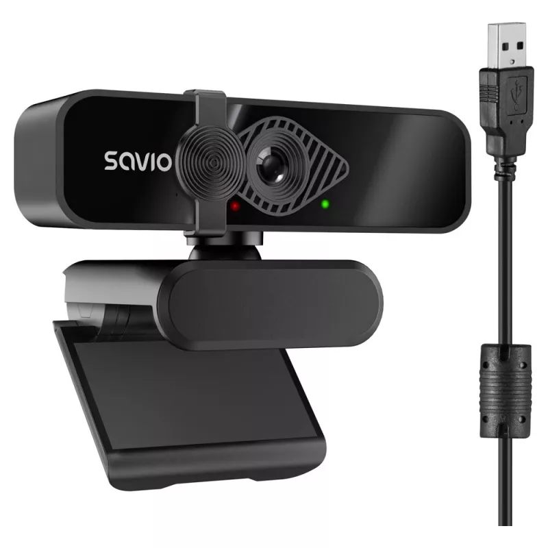 Savio CAK-06 webkamera 3840 x 2160 pixelov USB čierna