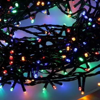 LED svetelný reťaz Extralink 500 LED viacfarebný, 25 m, interiér/exteriér, model EX.73318