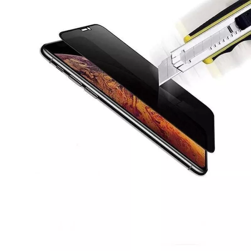 Tvrdené sklo ochranná fólia displeja Devia Real Series pre iPhone XS Max 3D Full Screen čierna