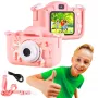 Detský fotoaparát Extralink KIDS CAMERA H29 Single, ružová