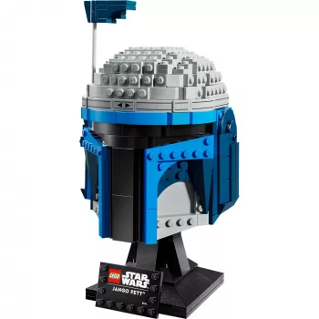 LEGO Star Wars zberateľský doplnok prilby Jango Fett 75408 — 616 dielov, 210×120×110 mm výstavný model