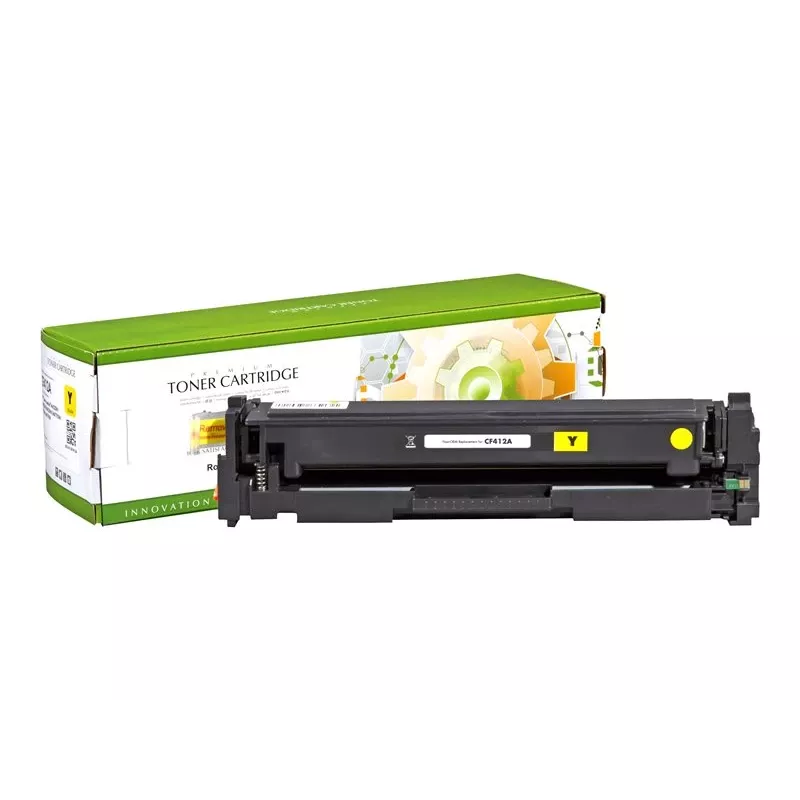 STATIC toner kompatibilný s HP CF412A žltý kompatibilný 2 300 strán