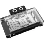 Vodný chladič grafickej karty Alphacool RTX 5080 Phoenix transparentný strieborný s backplate