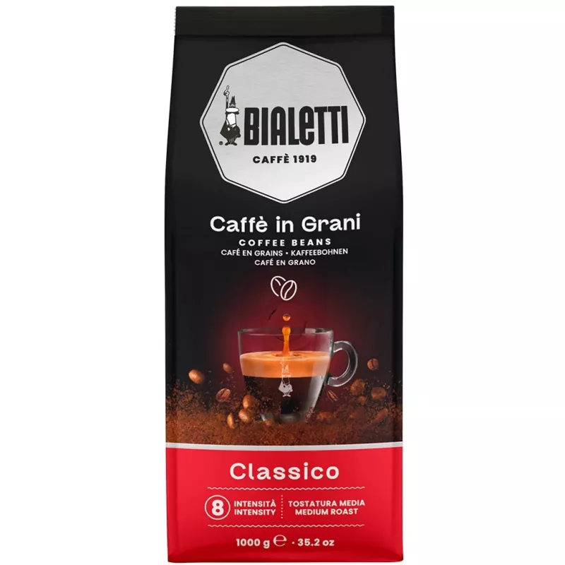 Káva Bialetti Classico 1 kg Espresso stredné praženie