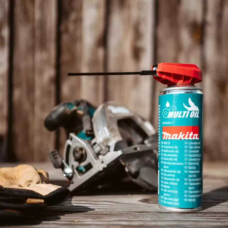 Makita 1910U9-1 multifunkčný ošetrovací olejový sprej 300 ml
