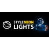 Dekoratívne neonové svietidlo MANTA SNL90MT Style Neon Lights — motív astronaut na rakete