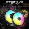 Ventilátor Corsair RS140 ARGB 14 cm Čierna 330-1700 RPM