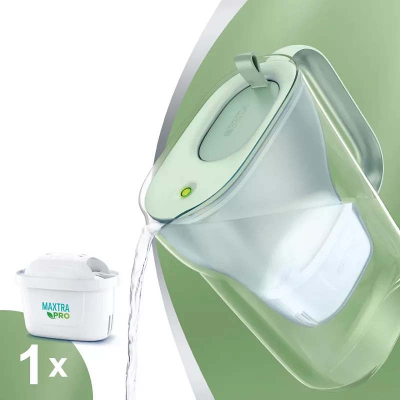 Brita Style eco filtračná kanvica na vodu, ľadovcovo modrá