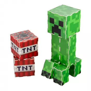 Stavebnica Paladone Minecraft Creeper – zostaviteľná figúrka Creeper sada