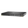 Hewlett Packard Enterprise HPE Aruba Networking CX 6200F 24G 4SFP+ switch - switch - max. vzdialenosť stohovania 10 km - L3 - managed - 24 x 10/100/1000 + 4 x 100/1000/10G SFP+ - predný a