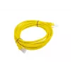 Lanberg PCU5-20CC-0300-Y Patch kábel Cat.5e U/UTP, 3 m, žltý, balenie 10 ks