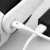 Akyga AK-USB-59 Kábel USB-A (M) na USB-C (M), USB 2.0, 1 m, silikón