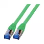 EFB-Elektronik RJ45 patch kábel Cat.6A S/FTP TPECat.7 surový kábel superflex zelený 2m výrobca: EFB Elektronik (K5525FGN.2)
