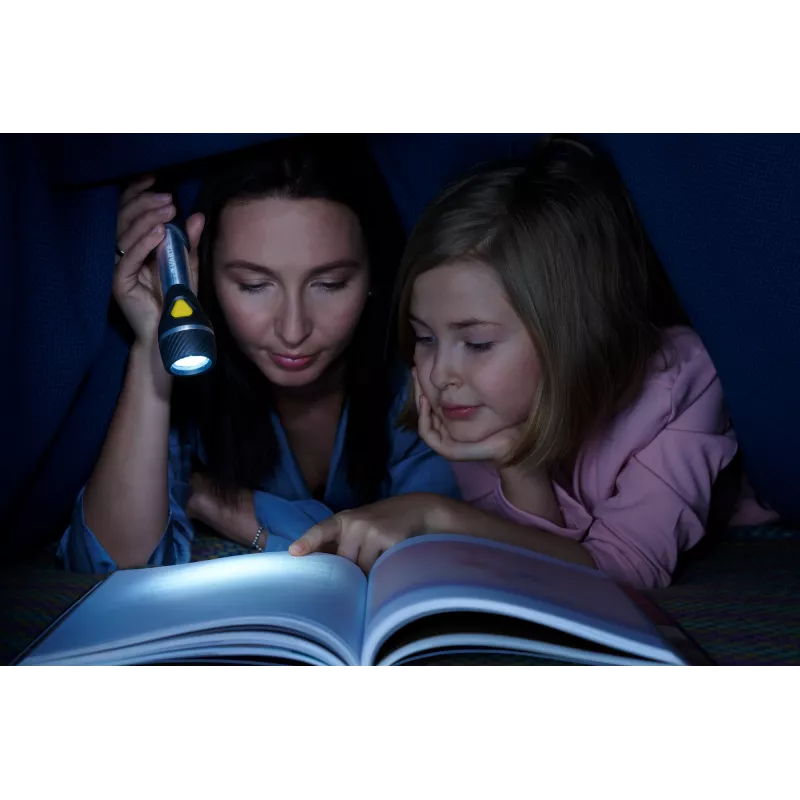 Ručná baterka Varta Day Light Multi LED F20 čierna strieborná žltá