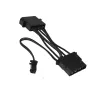 BitFenix Alchemy Aqua BFA-AAL-20GK6-RP LED pásiky, 6 ks, 20 cm, zelené