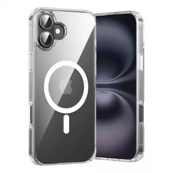 Ochranné puzdro Vention KUGT0-20 pre iPhone 16 Plus, transparentné, kompatibilné s MagSafe