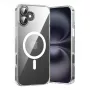 Ochranné puzdro Vention KUGT0-20 pre iPhone 16 Plus, transparentné, kompatibilné s MagSafe