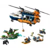 LEGO City 60437 Džungľový prieskumný vrtuľník v základnom tábore