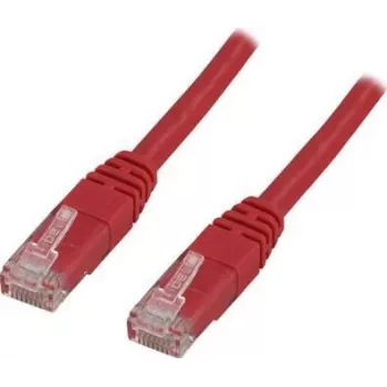 Sieťový kábel Deltaco UTP červený 0,5 m RJ-45 Cat6