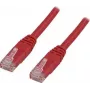 Sieťový kábel Deltaco UTP červený 0,5 m RJ-45 Cat6