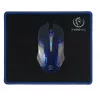 Klávesnica myš v cene Rebeltec SHERMAN Gaming USB QZERTY anglická čierna